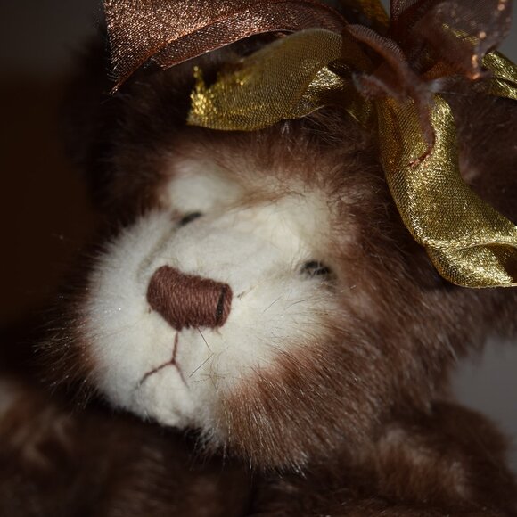 Annette Funicello Coco Bear ~15 inches tall.Vintage with certificate like New - Picture 3 of 8